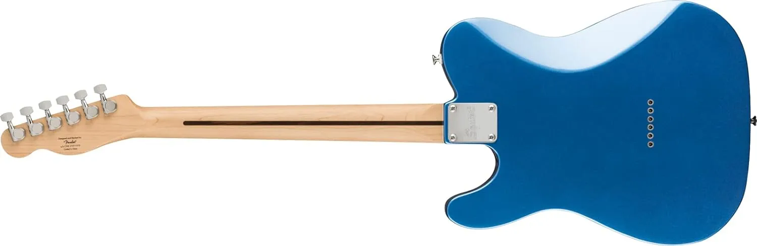Fender Affinity Series Telecaster, Maple - Lake Placid Blue Bundle with Frontman 10G Amplifier, Gig Bag, Tuner, Instrument Cable, Strap, Picks, and Austin Bazaar Instructional DVD