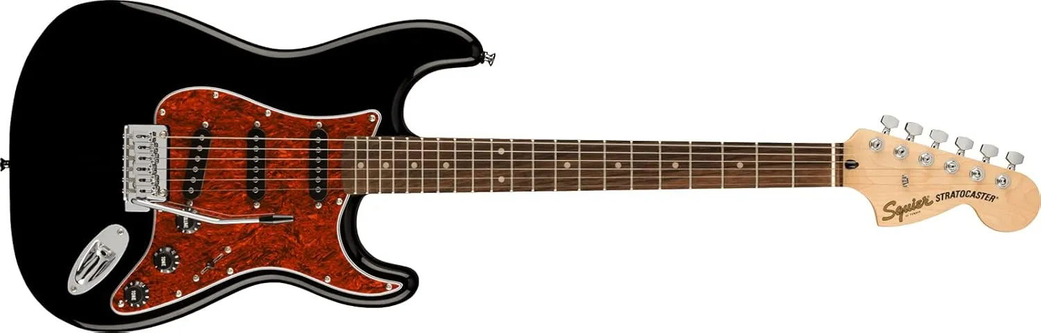 Fender Affinity Series Telecaster w/Laurel Fingerboard - Black Bundle with Gig Bag, Tuner, Strap, Picks, and Austin Bazaar Instructional DVD