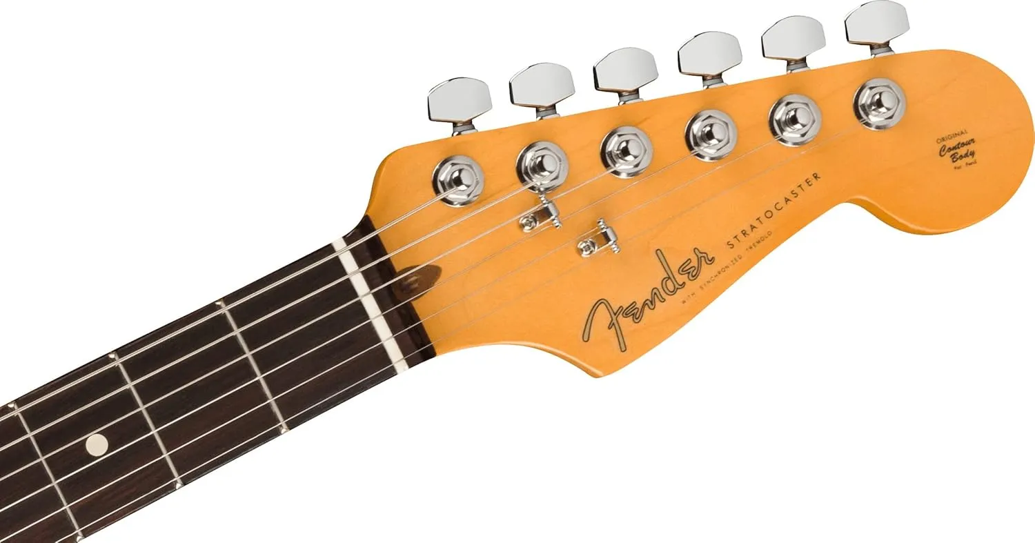 Fender Cory Wong Stratocaster - Sapphire Blue Transparent Bundle with Deluxe Case, Cable, Capo, Tuner, Strap, Strap Blocks, Picks, Fender Play Online Lessons, and Austin Bazaar Instructional DVD