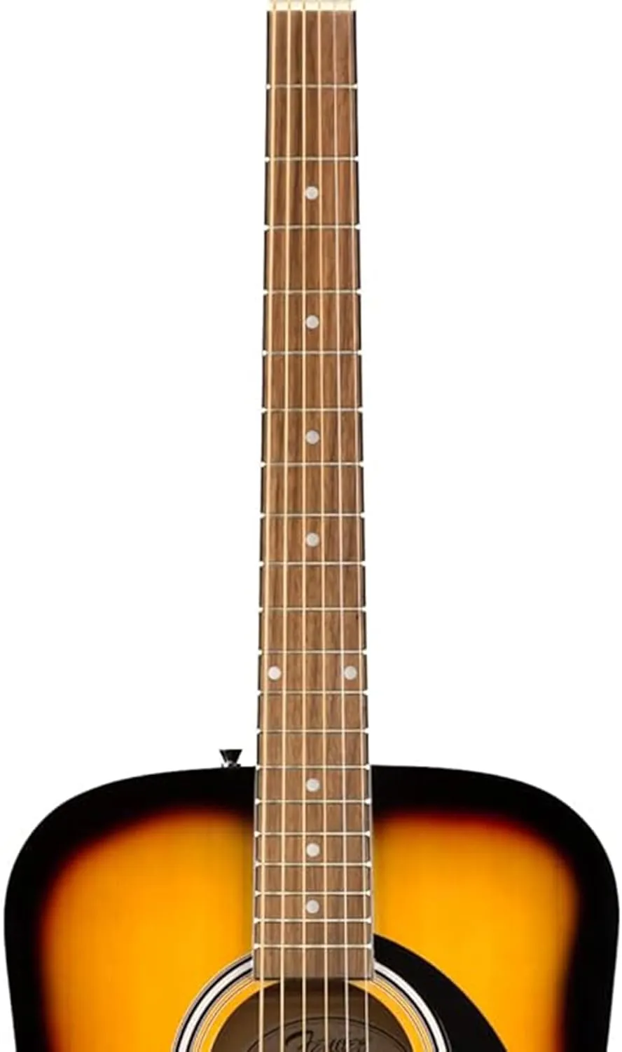 Fender FA-125 Acoustic Guitar - Sunburst Bundle with Gig Bag, Tuner, Strings, Strap, Picks, and Austin Bazaar Instructional DVD