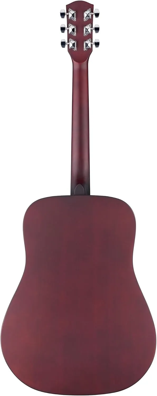 Fender FA Series Dreadnought Acoustic Guitar - Saphire Blue Bundle with Gig Bag, Strings, Picks, and Austin Bazaar Instructional DVD