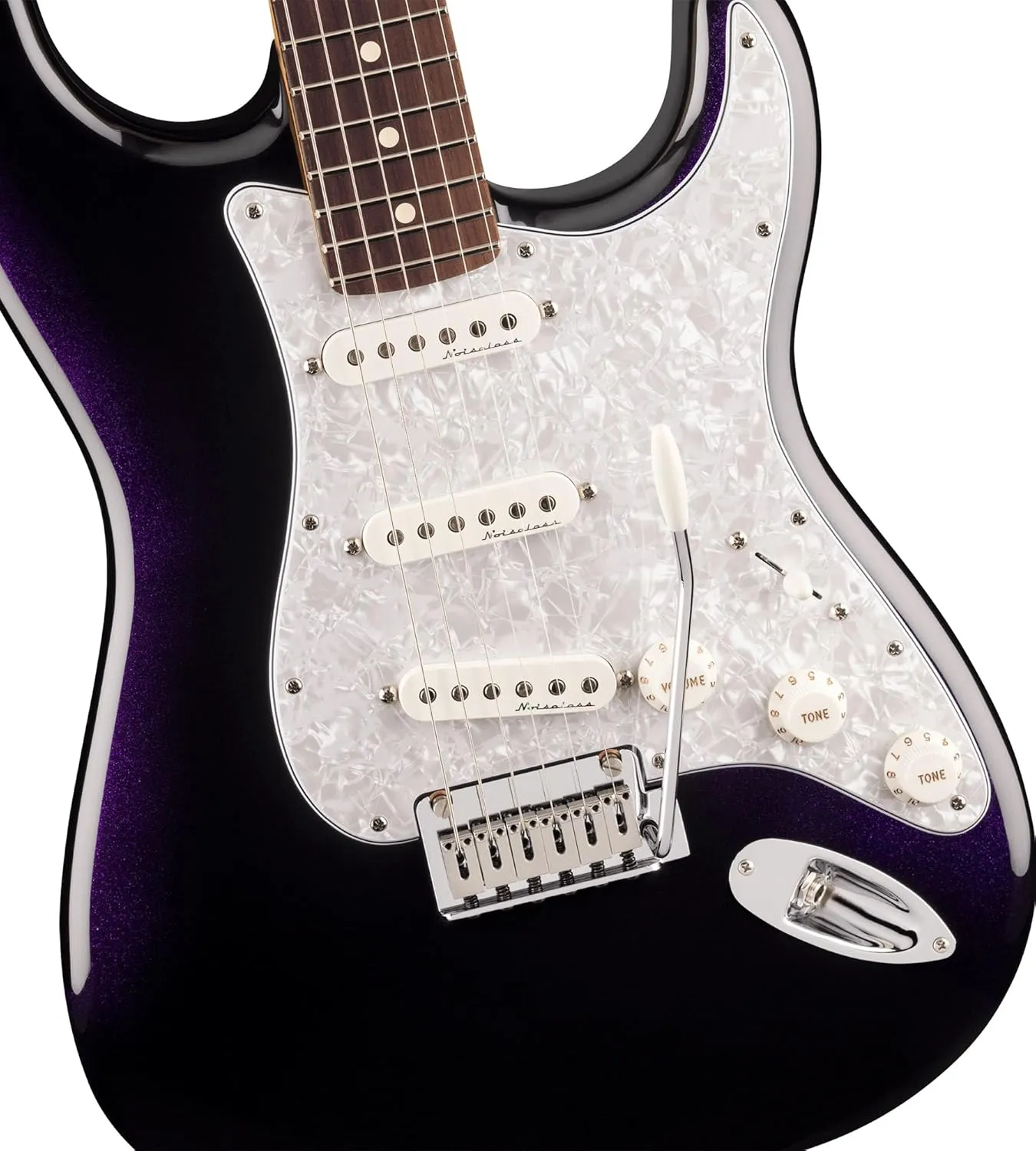 Fender Player II Modified Stratocaster - Dusk Bundle with Gig Bag, Strap, Cable, 3-Pack Picks, and Guitar Cleaning Kit