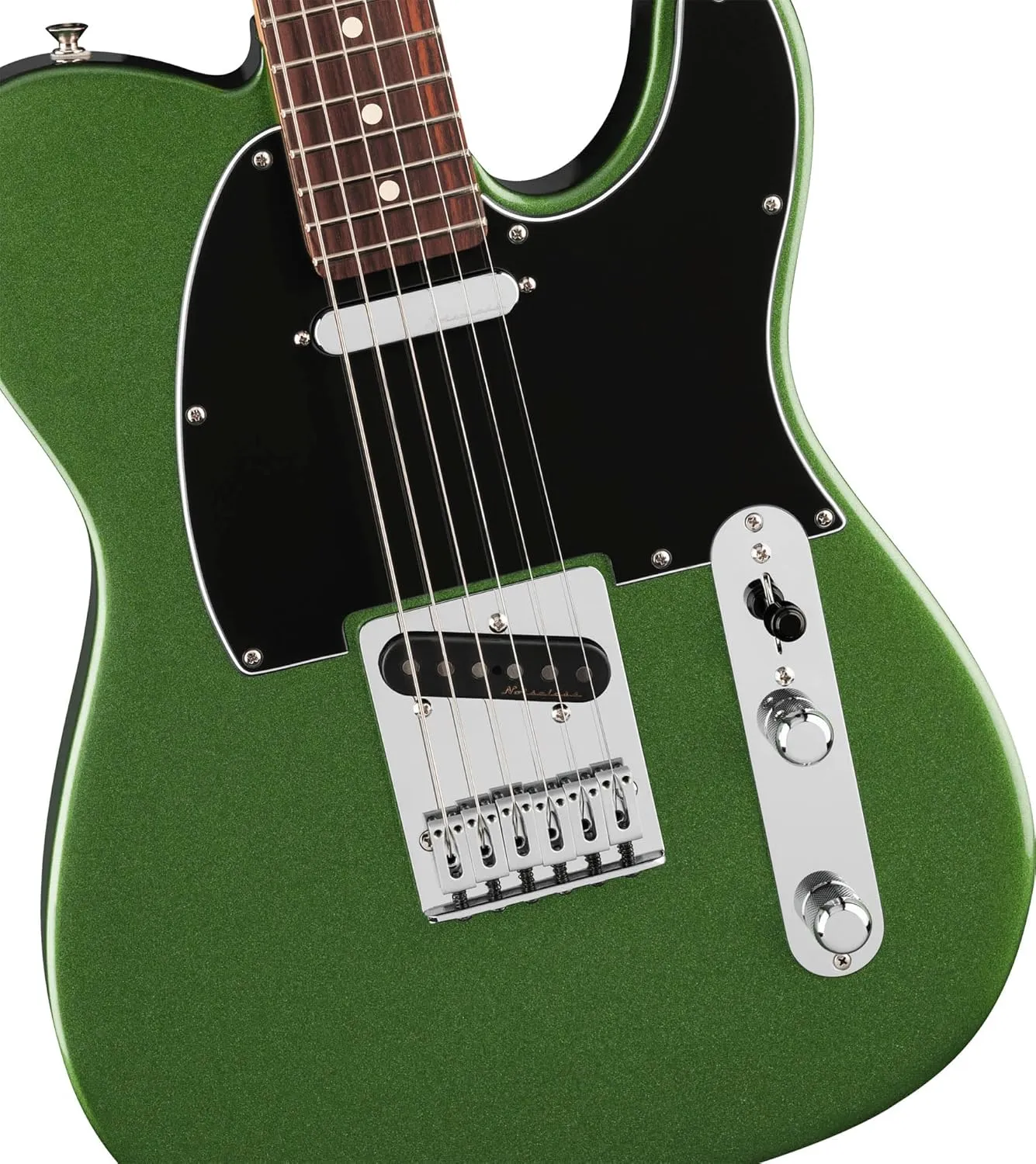 Fender Player II Modified Telecaster - Harvest Green Metallic Bundle with Gig Bag, Strap, Cable, 3-Pack Picks, and Guitar Cleaning Kit