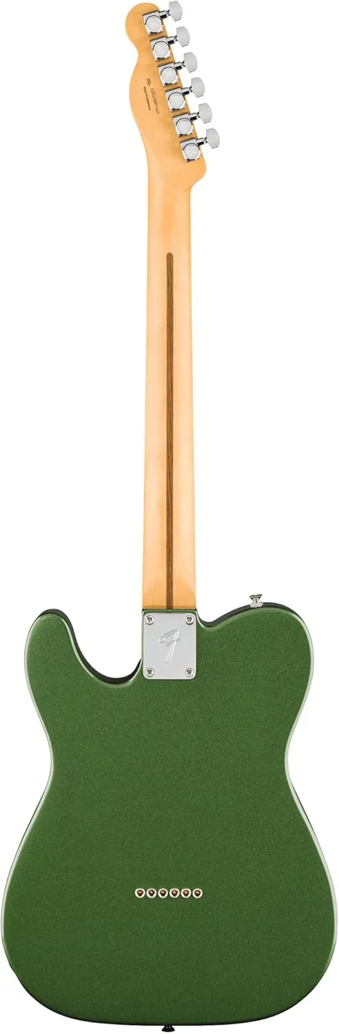 Fender Player II Modified Telecaster - Harvest Green Metallic Bundle with Gig Bag, Strap, Cable, 3-Pack Picks, and Guitar Cleaning Kit