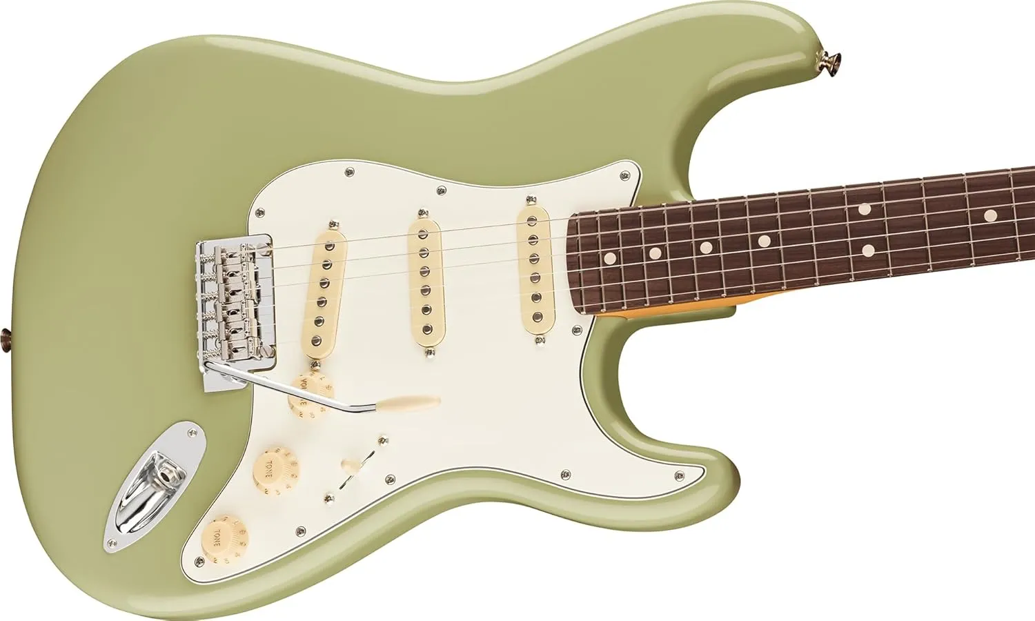 Fender Player II Stratocaster - Birch Green Bundle with Gig Bag, Strap, Cable, 3-Pack Picks and Guitar Cleaning Kit