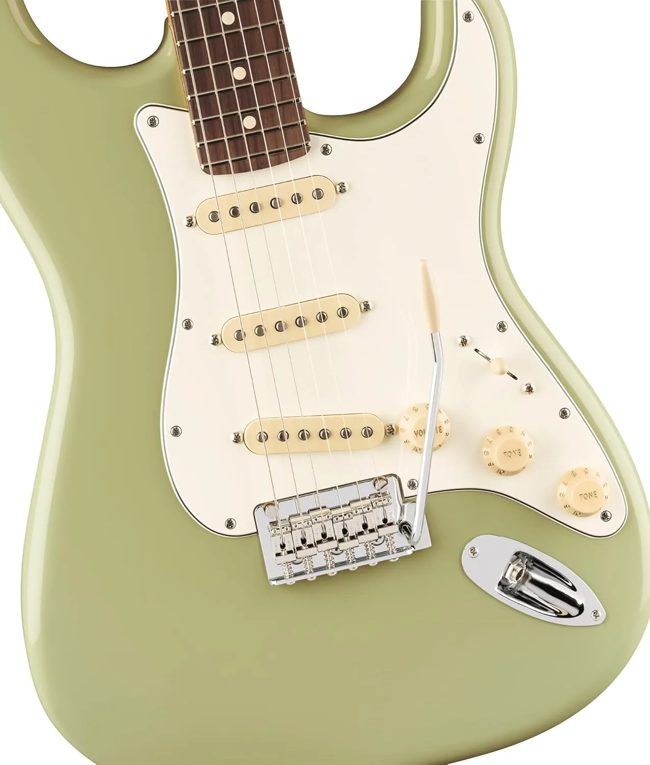 Fender Player II Stratocaster - Birch Green Bundle with Gig Bag, Strap, Cable, 3-Pack Picks and Guitar Cleaning Kit