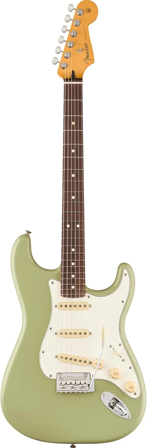 Fender Player II Stratocaster - Birch Green Bundle with Gig Bag, Strap, Cable, 3-Pack Picks and Guitar Cleaning Kit