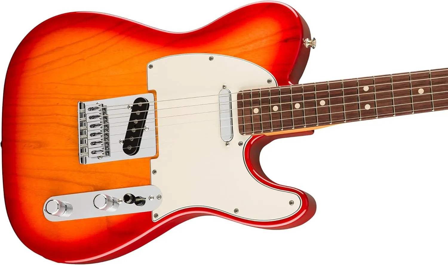 Fender Player II Telecaster - Aged Cherry Burst Bundle with Gig Bag, Strap, Cable, 3-Pack Picks and Guitar Cleaning Kit