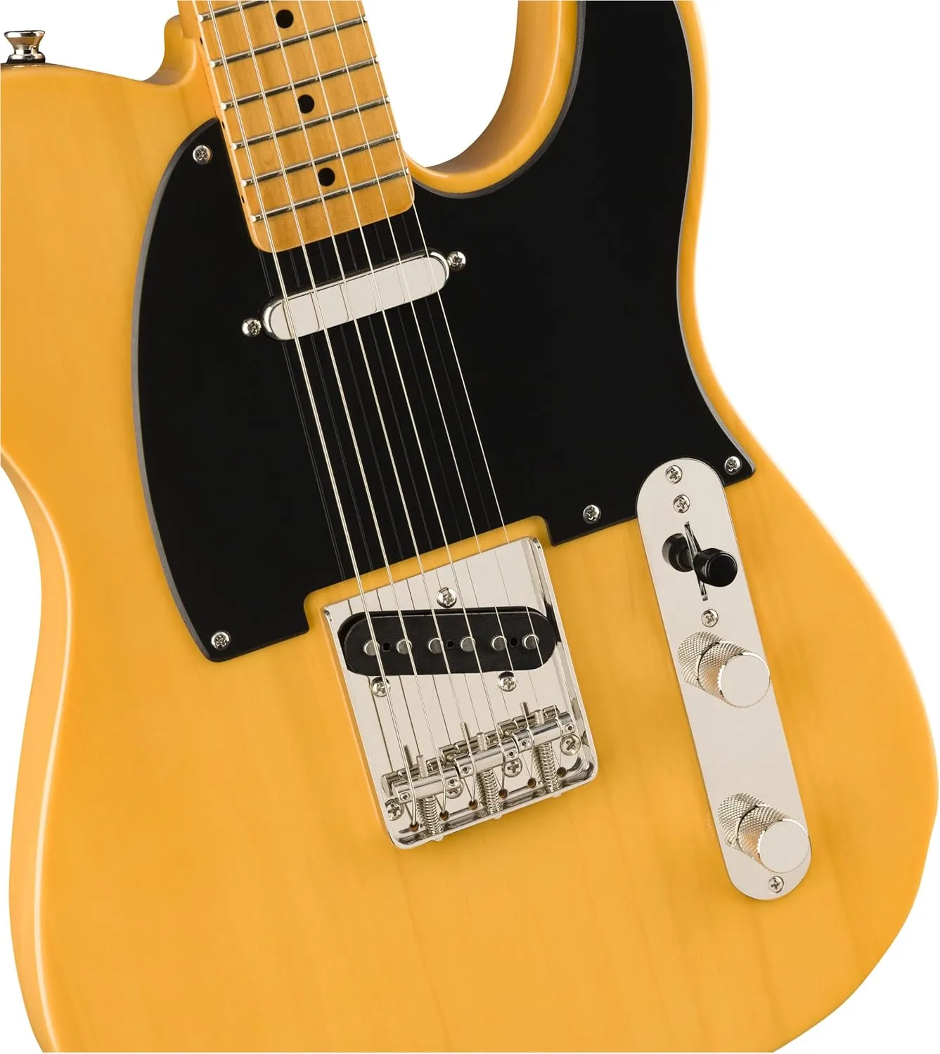 Fender Squier Classic Vibe '50s Telecaster - Butterscotch Blonde Bundle with Gig Bag, Instrument Cable, Tuner, Strap, Strings, Picks, and Austin Bazaar Instructional DVD