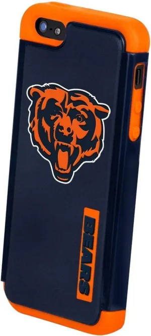 FOCO Forever Collectibles Chicago Bears Rugged Dual Hybrid Apple iPhone 5 & 5S Case