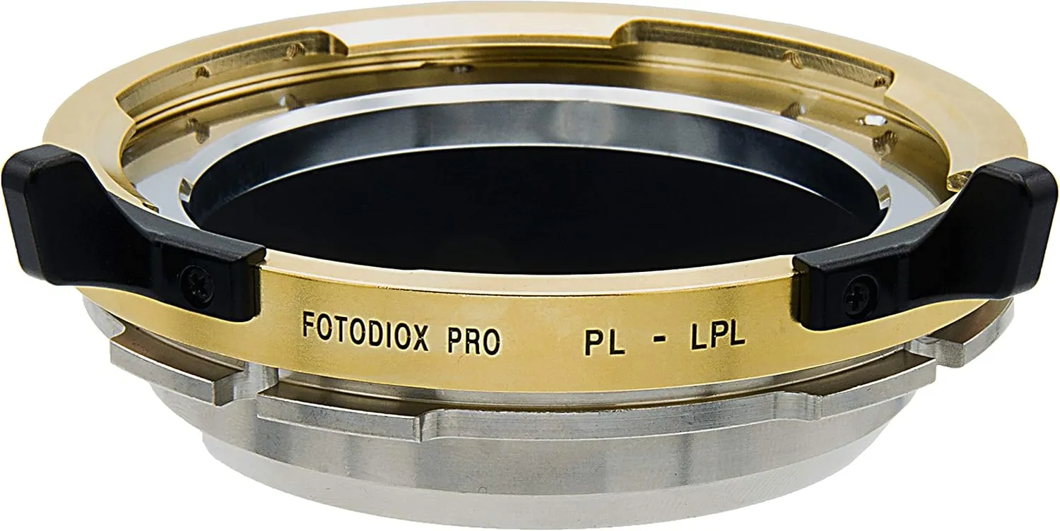 Fotodiox Pro Lens Mount Adapter - Compatible with Arri PL (Positive Lock) Mount Lenses to Arri LPL (Large Positive Lock) Mount Cameras