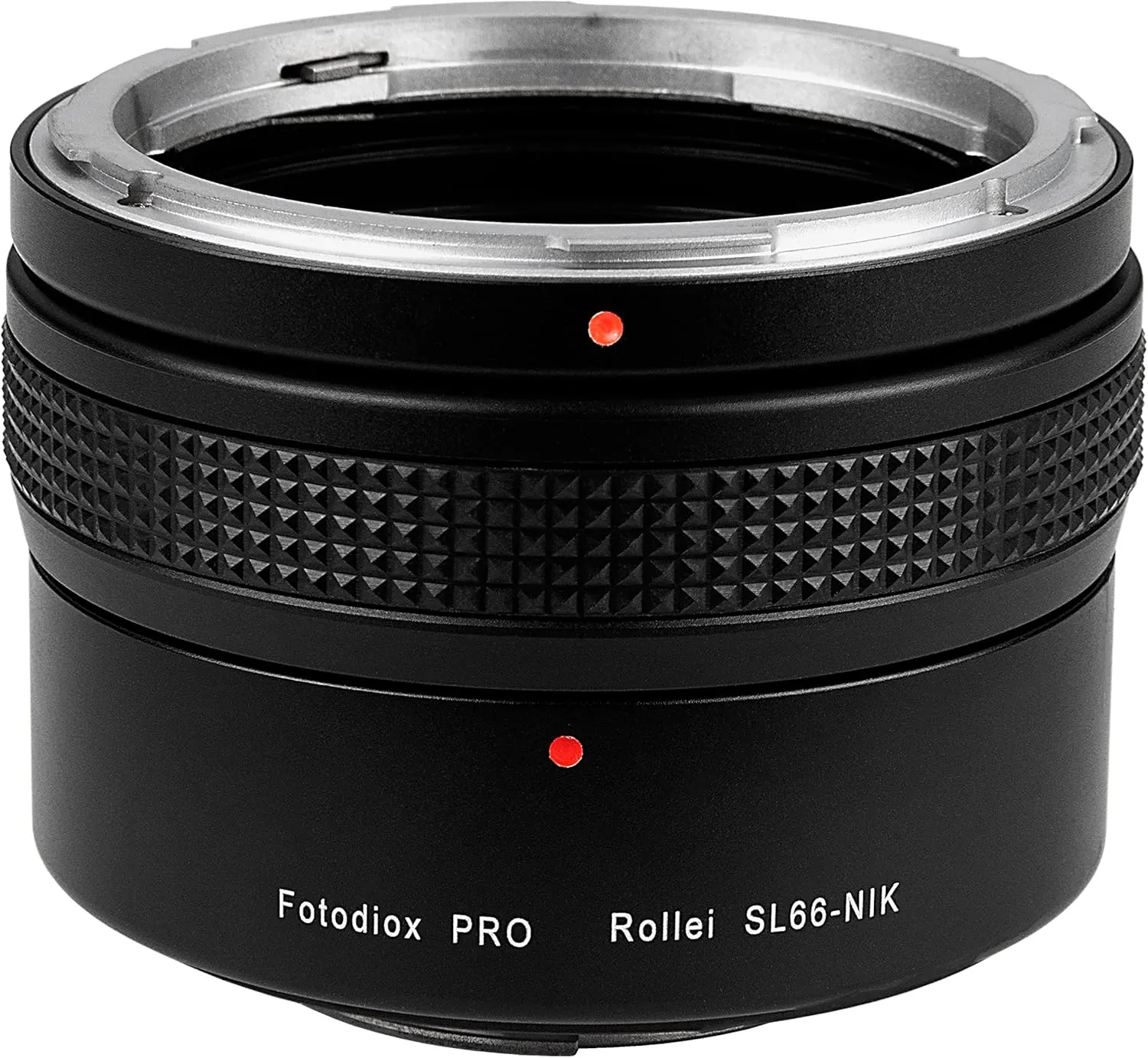 Fotodiox Pro Lens Mount Adapter - Rolleiflex SL66 (Rollei SL66E, SL66X, SL66SE) Series Lens to Nikon SLR/DSLR Camera (w/Built-in Focusing Helicoid)