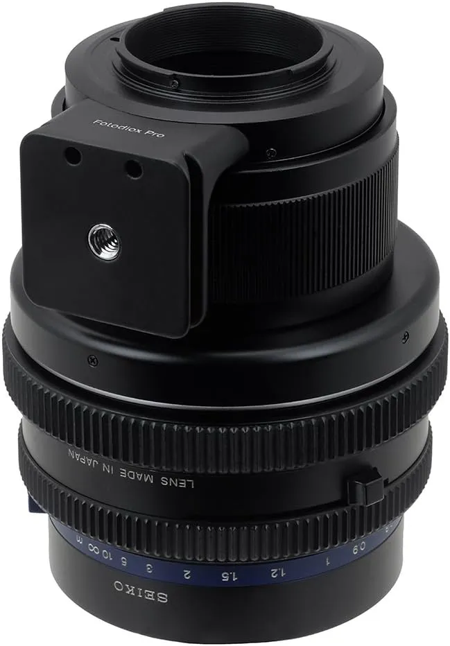 Fotodiox Pro Lens Mount Adapter with Focusing Barrel, for Mamiya RB67 & RZ67 Lenses to Nikon F (FX, DX) Mount Camera System (Such as D7100, D800, D3 and More)