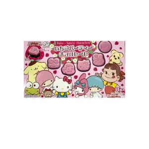 Fujiya Peko & Sanrio Characters Double Layer Strawberry Milk Chocolate - 40g