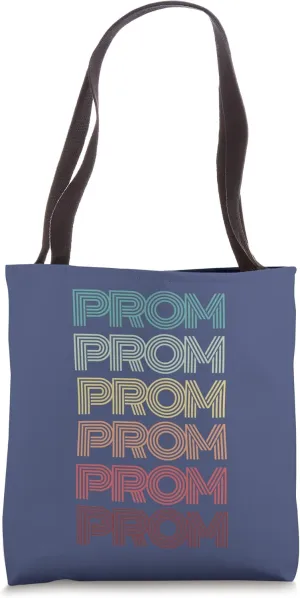 Funny Retro PROM Reunion Groovy 80's Vote Me Queen King Team Tote Bag
