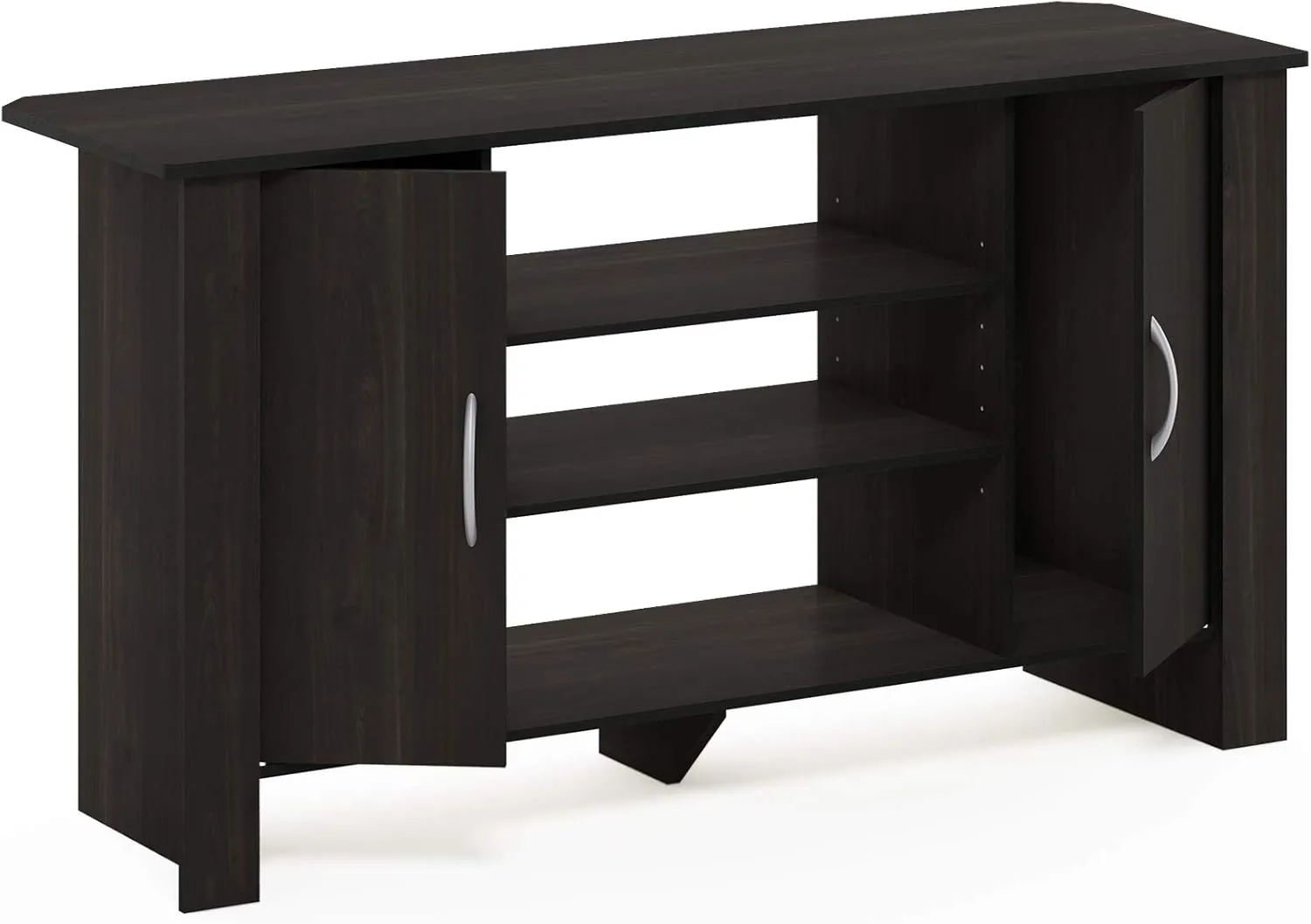 Furinno Econ TV Stand Entertainment Center, Espresso