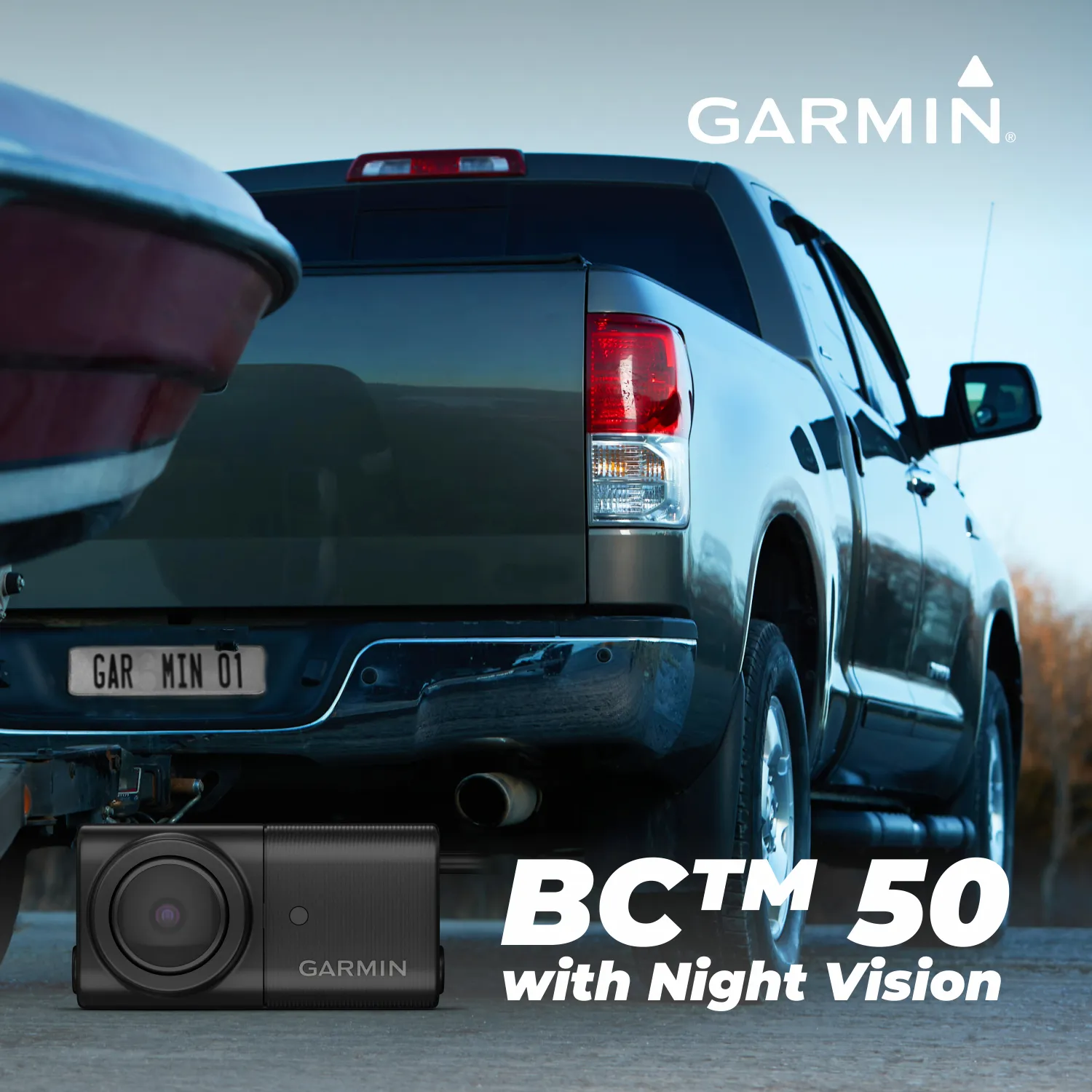 Garmin BC 50  Wireless Backup Camera, HD Resolution, 160-degree Lens, Weather-Resistant, 50ft Range for Trucks, RVs and Trailers with Wearable4U Power Pack Bundle