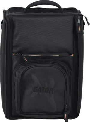 Gator Cases Club Series DJ Messenger Style Two-Channel Mixer Carry Bag with Bright Orange Interior; Designed to fit the Rane 72 (GCLUBRN72)