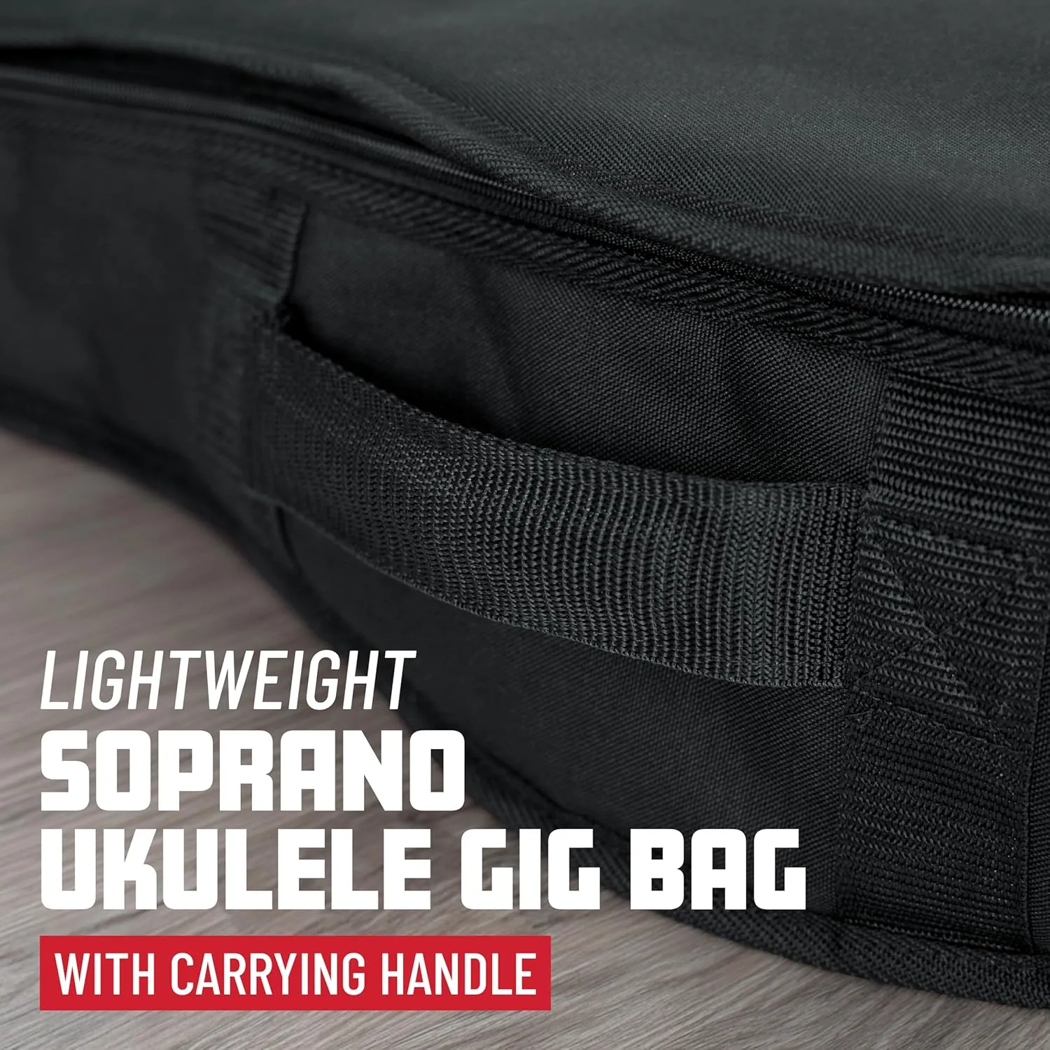 Gator Cases Foam Padded Soprano Ukulele Gig Bag (GBE-UKE-SOP)