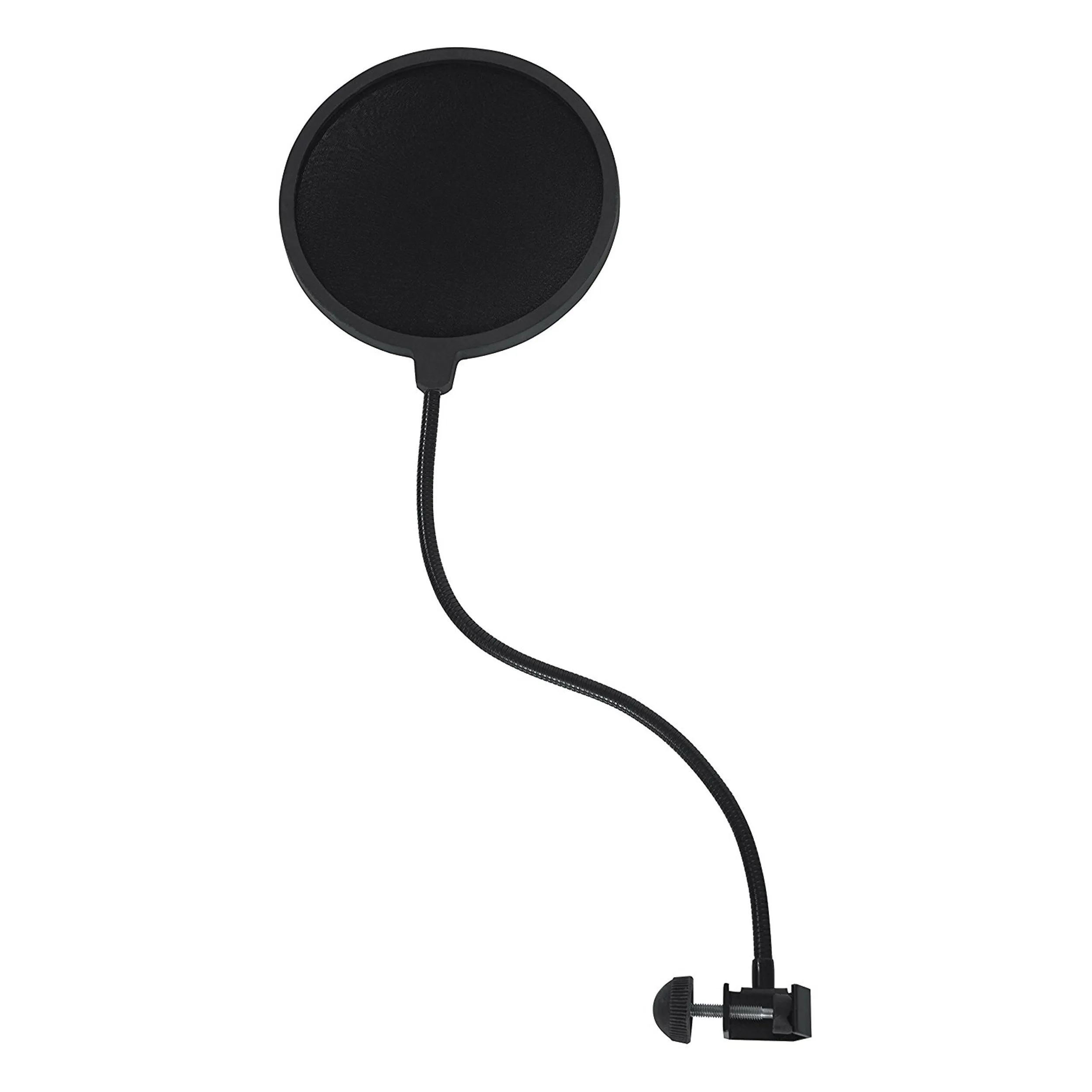 Gator Cases Rok-It Single-Layer Microphone Pop Filter with Clamp Mount