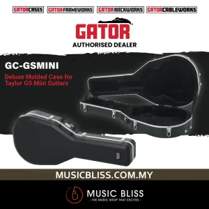 Gator GC-GSMINI Deluxe ABS Molded Case For Taylor GS Mini