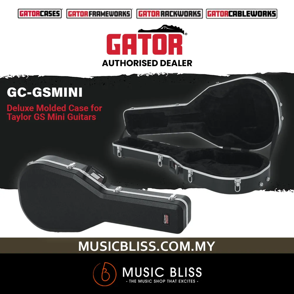 Gator GC-GSMINI Deluxe ABS Molded Case For Taylor GS Mini