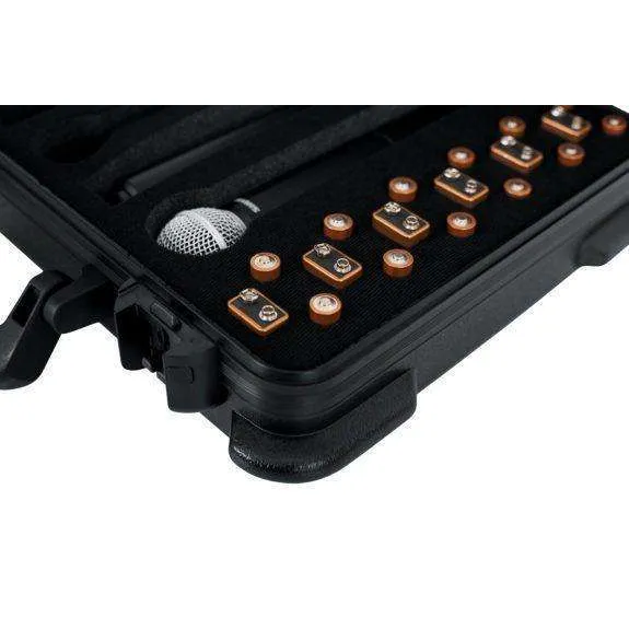 Gator GTSA-MICW6 Moulded Polyethylene Case for up to 6 Wireless Mics