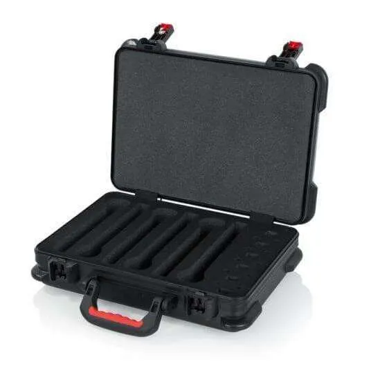 Gator GTSA-MICW6 Moulded Polyethylene Case for up to 6 Wireless Mics