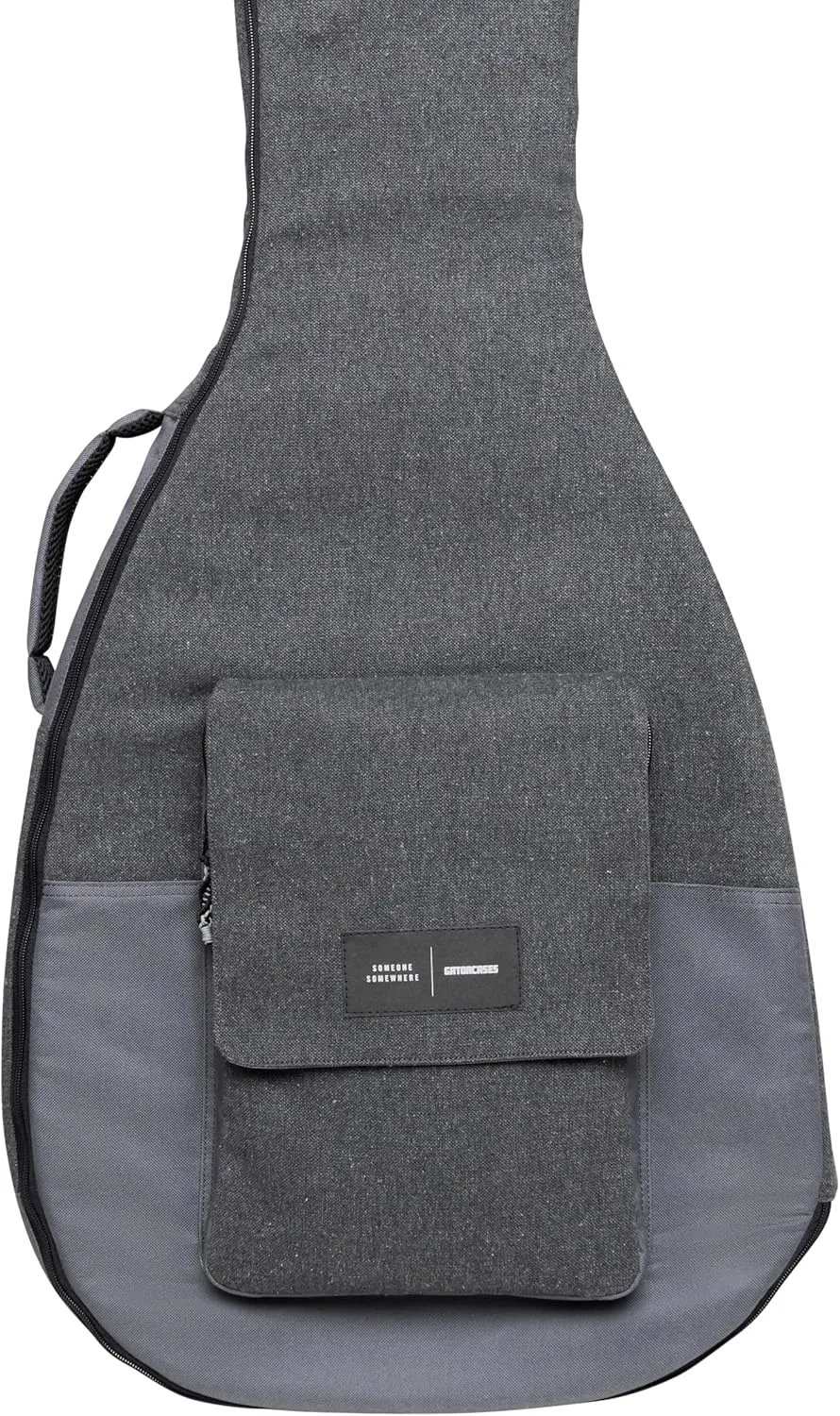 Gator Someone Somewhere Lux Series Dreadnought Gig Bag - Gray