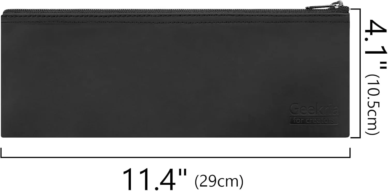 Geekria for Creators Microphone Zippered Pouch 3 Pack Compatible with Shure SM86, PGA48, PGA58, Audio-Technica ATR1100x, ATR1200x, TONOR TW-820, RODE Podcaster Travel Protective Bag (Size L)