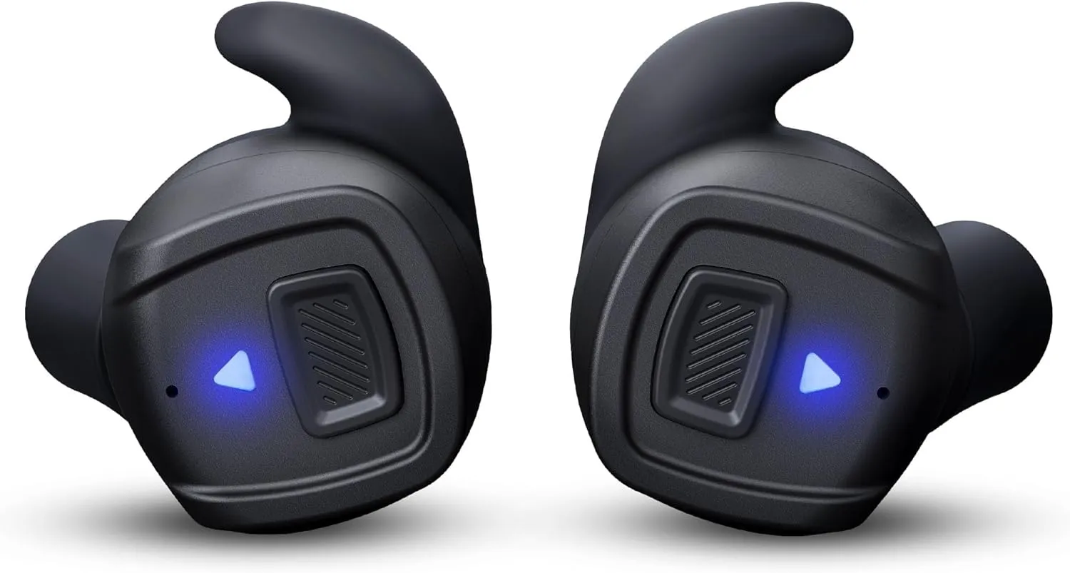 GLORYFIRE Shooting Ear Protection Earmuffs, Bluetooth Hearing Protection Ear Muffs for Noise Reduction