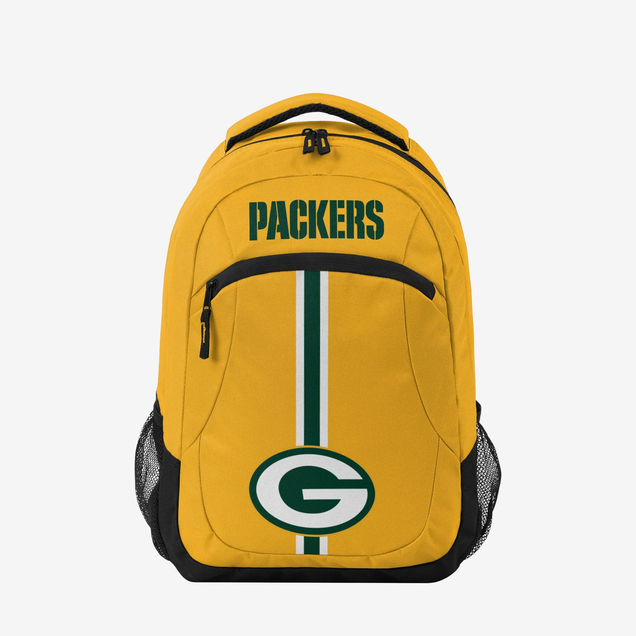 Green Bay Packers Yellow Alternate Color Action Backpack