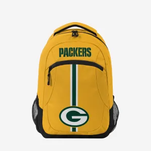 Green Bay Packers Yellow Alternate Color Action Backpack