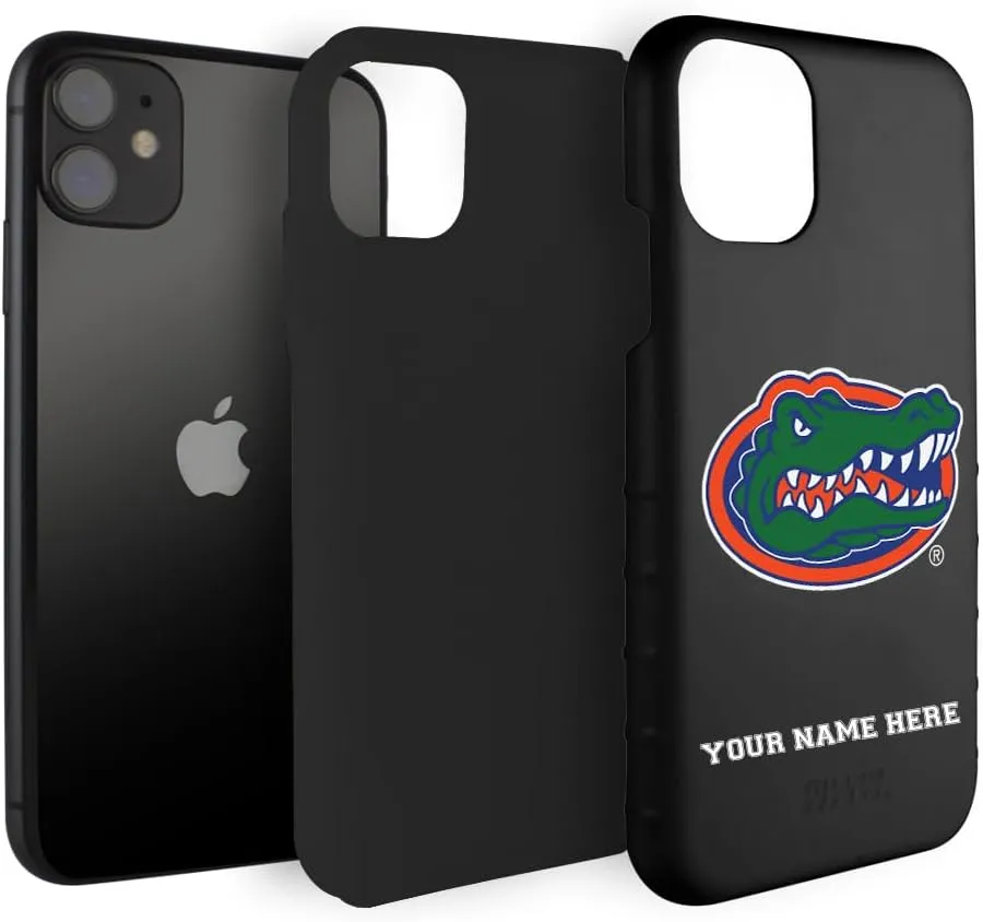 Guard Dog Case Compatible with iPhone 11 - Military Grade - Rugged Two Piece Protection - Collegiate Licensed - Florida Gators - Personalized