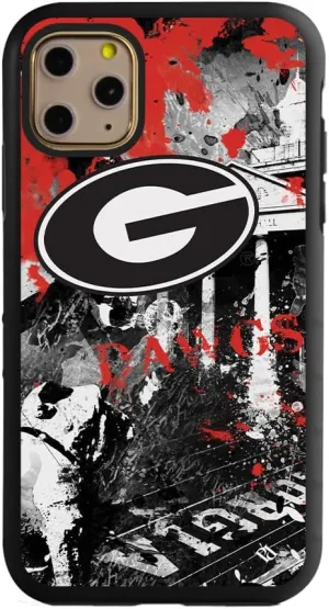 Guard Dog Case Compatible with iPhone 11 Pro Max - Military Grade - Rugged Two Piece Protection - Collegiate Licensed - Georgia Bulldogs - by Paulson Designs