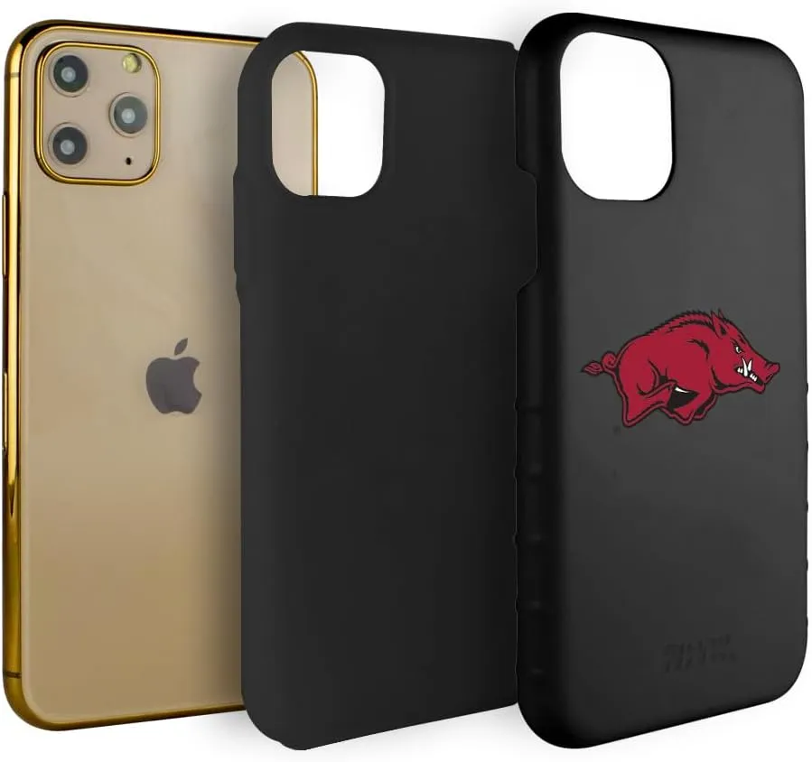 Guard Dog Case Compatible with iPhone 11 Pro - Military Grade - Rugged Two Piece Protection - Collegiate Licensed - Arkansas Razorbacks - Logo