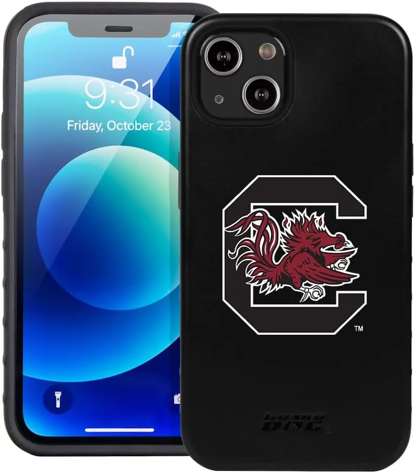 Guard Dog Case Compatible with iPhone 13 - Military Grade - Rugged Two Piece Protection - Collegiate Licensed - South Carolina Gamecocks - Logo
