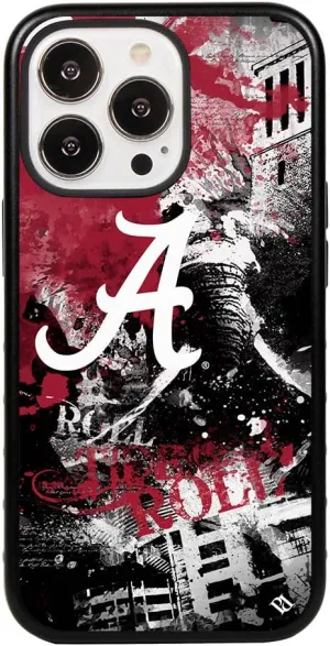 Guard Dog Case Compatible with iPhone 13 Pro - Military Grade - Rugged Two Piece Protection - Collegiate Licensed - Alabama Crimson Tide - by Paulson Designs