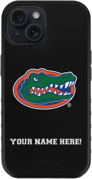 Guard Dog Case Compatible with iPhone 14 - Military Grade - Rugged Two Piece Protection - Collegiate Licensed - Florida Gators - Personalized