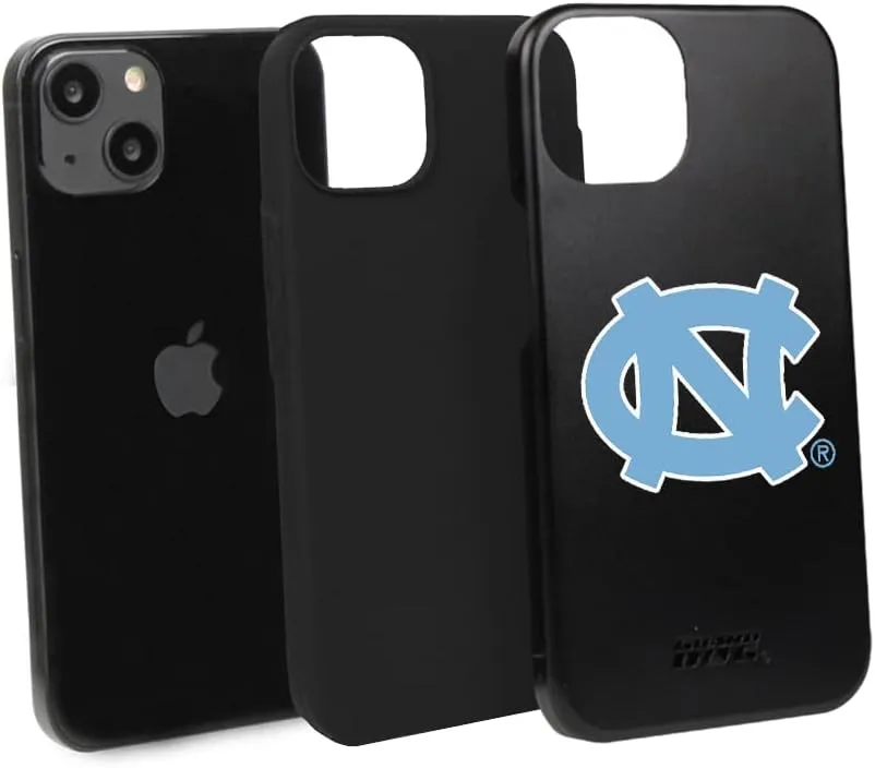 Guard Dog Case Compatible with iPhone 14 - Military Grade - Rugged Two Piece Protection - Collegiate Licensed - North Carolina Tar Heels - Logo
