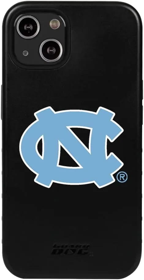 Guard Dog Case Compatible with iPhone 14 - Military Grade - Rugged Two Piece Protection - Collegiate Licensed - North Carolina Tar Heels - Logo