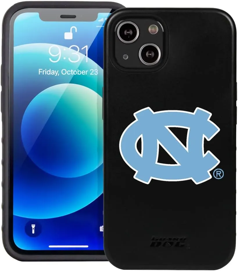 Guard Dog Case Compatible with iPhone 14 - Military Grade - Rugged Two Piece Protection - Collegiate Licensed - North Carolina Tar Heels - Logo