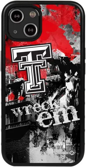 Guard Dog Case Compatible with iPhone 14 - Military Grade - Rugged Two Piece Protection - Collegiate Licensed - Texas Tech Red Raiders - by Paulson Designs
