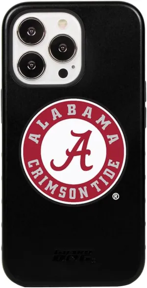 Guard Dog Case Compatible with iPhone 14 Pro - Military Grade - Rugged Two Piece Protection - Collegiate Licensed - Alabama Crimson Tide - Logo