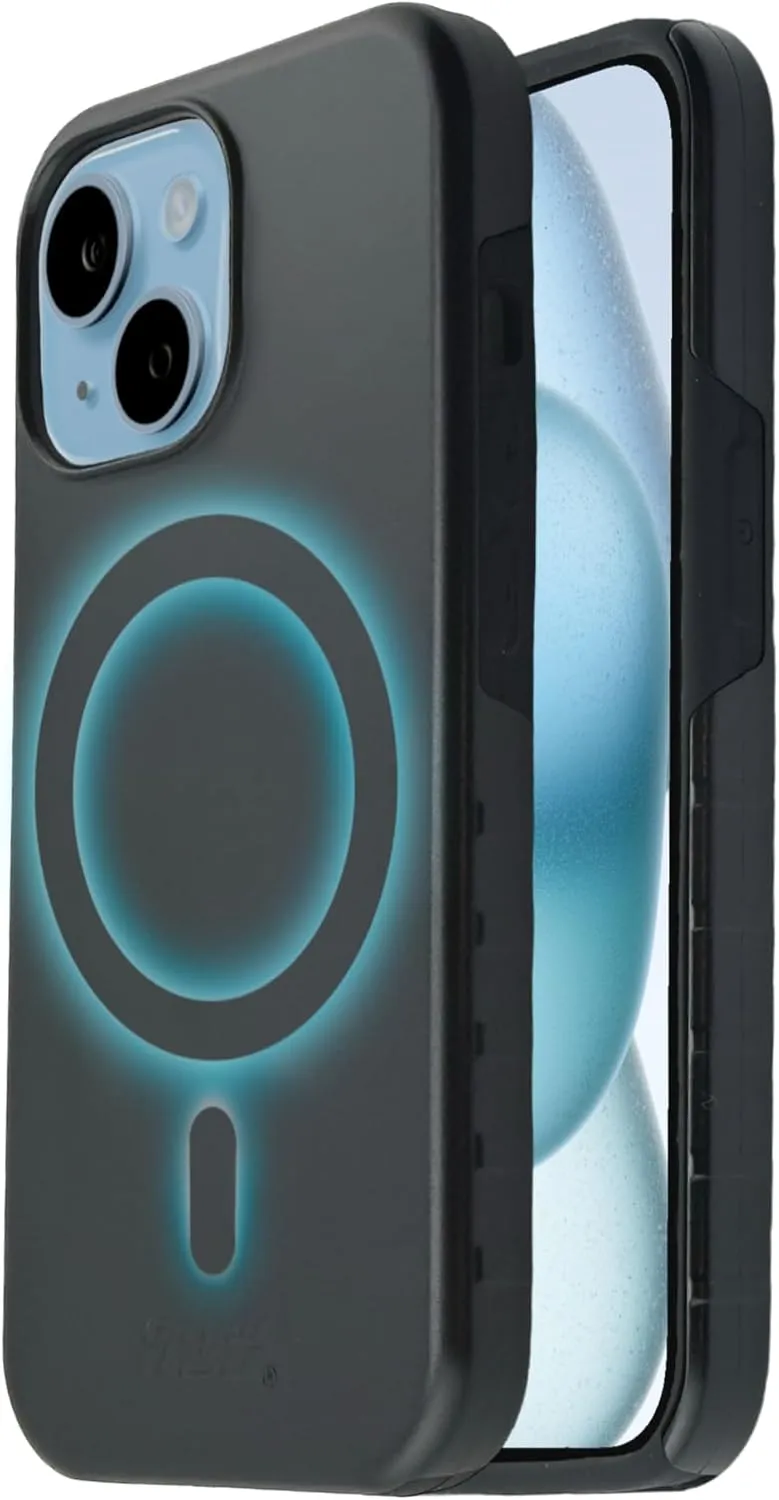 Guard Dog Case Compatible with iPhone 15 - Compatible with MagSafe - Military Grade - Rugged Two Piece Protection - Collegiate Licensed - Alabama Crimson Tide - Logo