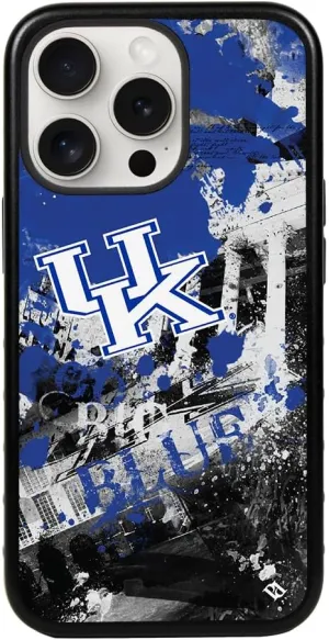 Guard Dog Case Compatible with iPhone 15 Pro Max - Military Grade - Rugged Two Piece Protection - Collegiate Licensed - Kentucky Wildcats - by Paulson Designs