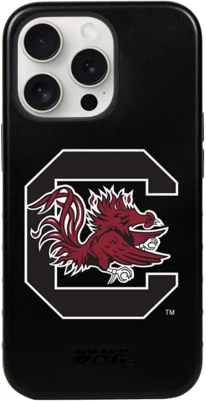 Guard Dog Case Compatible with iPhone 15 Pro Max - Military Grade - Rugged Two Piece Protection - Collegiate Licensed - South Carolina Gamecocks - Logo