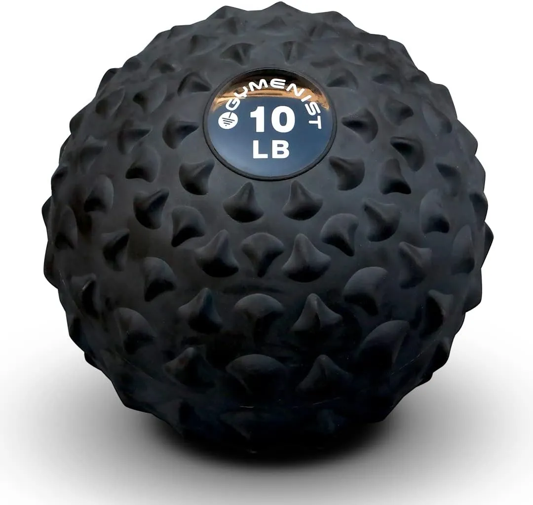 GYMENIST Weighted No Bounce Slam Ball Intensive Workout Training Gym Exercise Weight Balls Equipment