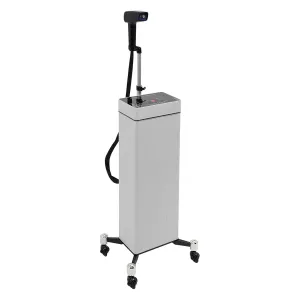 Hair Steamer 3-in-1 W/Digital Touch Panel and Rolling Base - Deep Conditioning Treatment for Hair Care, Nanoscale Repair Spray - Vertical Beauty Salon Hair Color Processor and Spa Equipment