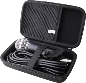 Hard EVA Carrying Case Compatible with Shure SM58-CN/PGA58 Cardioid Dynamic Vocal Microphone.